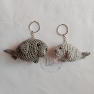 GANTUNGAN [PRE-ORDER] handmade knitted dugong key chain