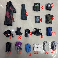 WWE Ring Wrestler Doll Costume Rubber Clothes Accessories