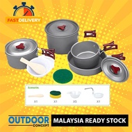 COOKING SET CAMPING 4-5 PERSON USE