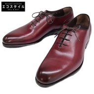 Salvatore Ferragamo TRAMEZZA 4孔全裁皮鞋 (JD6299)，狀況極佳，尺寸 8 (2E)