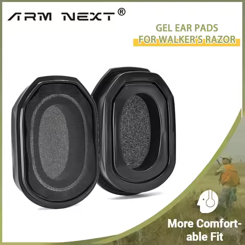 2pcs Silicone Gel Ear Pads Cushion Headphone Cover Bluetooth Headset Earmuffs for Walker Razor Elect