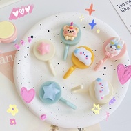 Set of 3 funny cloud-shaped wall hooks - cloud-shaped hooks