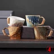 Home Kiln-Style Ceramic Mug Creative Ceramic Mug Supply Household Kiln-to-Water Cup High @-