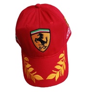 topi baseball ferrari f1 topi ferrari merah premium topi balap ferari topi ferari topi keren ferrari
