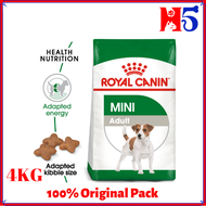 ROYAL CANIN Mini Adult (4KG) Dry Dog Food/ Makanan Anjing/ Pet Food