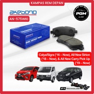 AKEBONO Front Brake Pads Calya Sigra Sirion AN-575WKI