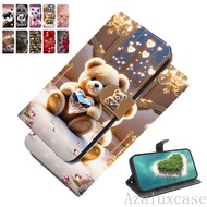 Shockproof Painted Flip Leather Wallet Case For Infinix CC7 GT 20 Note 7 Lite 10 PR652B S658E X6831 