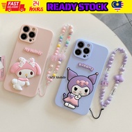 Realme C3 5 5i 5s 6i 8 9 9i 9 Pro 9 Pro+ Plus 5G 10 11 11 Pro 11 Pro+ Plus melody chain case