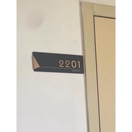 Customised Unit Sign door sign/unit number signage Customised Door Unit House Numbers Plaques Unit N