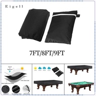 Eigell Pool Table Cover 8ft 7ft 9ft Snooker Waterproof Tearproof Billiards Felt Protector for Game R