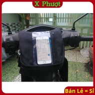 ️Vertical Motorcycle Handlebar Bag View Google Map, Run