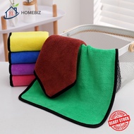 Tuala Cuci Kereta Mikrofiber Serapan Tinggi | Tuala Coral Velvet Untuk Cermin, Perkakas Rumah & Paka