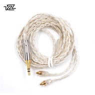 Gdd520 KZ MMCX Earphones Silver Plating Cable for AS10 ZS10 ZST ES3