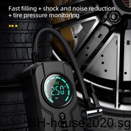 1/2 Black Easy To Wireless Electric Air Pump For Car Tire Inflation Tire Inflator Pump For Car