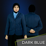 CY BC4 Plus Size Blazer Sekolah Rendah Menengah Long Sleeve / Blazer Pengawas Sekolah / Uniform Seko