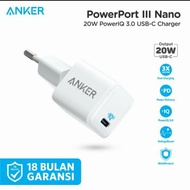 Anker WallCharger Powerport III Nano 20W -A2633 Tuya2