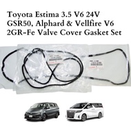 Toyota Estima 3.5 V6 24V GSR50, Alphard & Vellfire V6 2GR-Fe Valve Cover Gasket Set