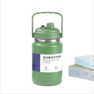 Stainless Steel Water Bottle with Handle, Insulated Water Bottle Flask, 1.5L/2L/2.5L Capacity, Multi