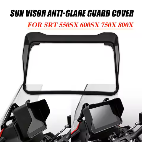 For QJMOTOR SRT550SX 600SX SRT750X 800X SVT650 SRT 550SX 600SX SRT800X Speedometer Sun Visor Cover I