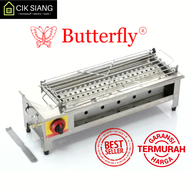 Kompor panggang Sosis Full Stainless Gas LPG Panggangan Infrared Butterfly BBQ P001