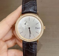 Piaget Altiplano 18K 玫瑰金鑽石腕錶