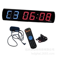 Cross-Border6Alternating Position Use Fitness Room Interval Timer Clock Fitness Fitness4Inch Premium