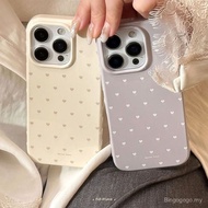 Phone Case Suitable for iPhone 12 13 14 15 16 17 Pro max Plus Temperament Small Love Shock-resistant