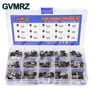 150PCS TO-126 Transistor Assortment Kit Pack B772 D882 BD139 BD140 C106 D669 B649 D237 D238 13003 BD