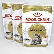 Royal Canin Maine Coon Mainecoon Adult 85 Gr Pouch Cat Wed Food Kucing