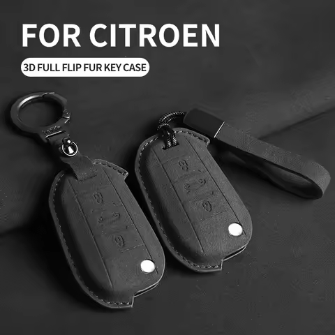 Folding Car Key Shell Fit for Citroen C-Quatre, C-Triomphe, C5, Elysee, Peugeot 307, 408