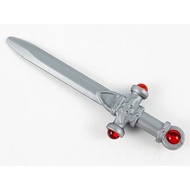 Kiếm nạm ngọc bảo - Đồ chơi LEGO Ornate with Trans-Red Jewels on Crossguard and Pommel Pattern ID685