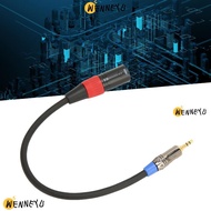 WENNEYU 3.5mm TRS to XLR Cable, 11.8in Lossless 3PIN XLR Male to 3.5mm Cable, Flexible Noise Reducti
