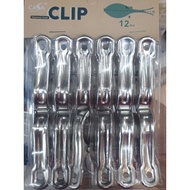 Klip baju di ampaian (material besi) 12pcs