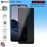 Vivo Y12A Y20A Tempered Glass Anti Spy Anti-Scratch Anti-privacy Glass
