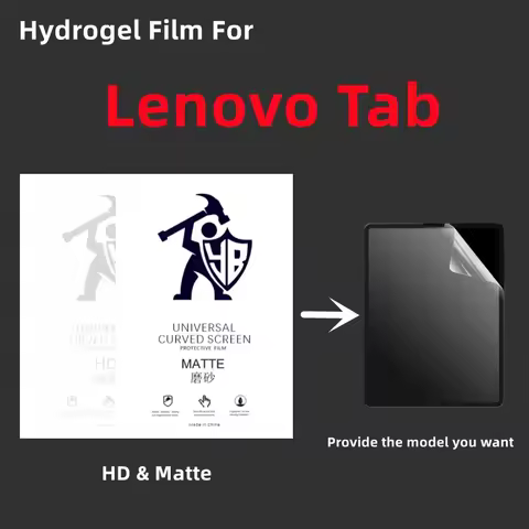 2pcs HD Hydrogel Film For Lenovo Tab M11 M10 M9 M8 Matte Screen Protector For Tab P11pro Legion Y700