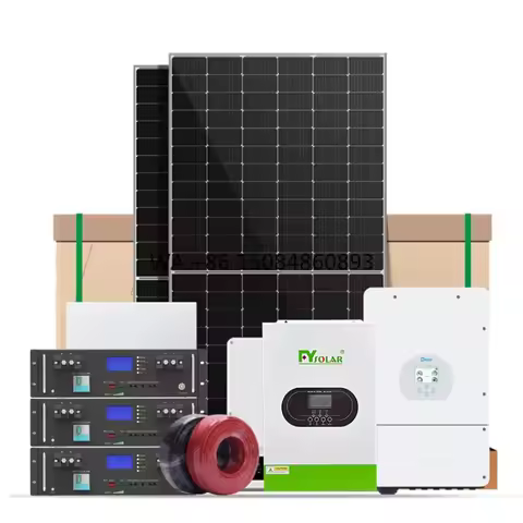 Solar Power System Complete Kit 3kw 5kw 10kw 15kw 20kw Full Set off Grid Solar Panel System for Home