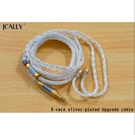 JCALLY 8-core Silver-plated OFC Upgrade Cable