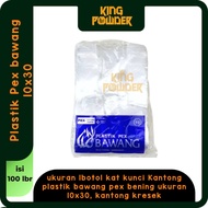 Clear PEX Onion Plastic Bag Size 10x30 | Plastic Bags | Clear Plastic 10x30