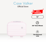 Case Valker Anna 14 inches PC+ABS Cosmetic Case Travel Luggage Bag (14")