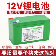 全館免運12V電動噴霧器電瓶噴霧器電池噴霧器锂電池打藥機電池