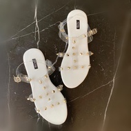 Tasbandung / Sandal Wanita Flat Mika Stude Best Seller/Sandal Flat Wanita Mika Transparant Korea Sty