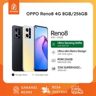 OPPO RENO8 4G 8/256 + EXPANSI RAM 5GB GARANSI RESMI 1 TAHUN