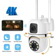 V380 Two Lens Outdoor CCTV Camera Ptz Outdoor CCTV Control