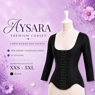 AYSARA SHAPEWEAR BENGKUNG KEMAS PENUH VIRAL AYSHA ALAM POSTAGE HARIAN EZY ORANGE