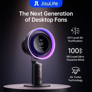 【NEW】JISULIFE Table Fan Pro 3 Air Purification 100 Levels Adjustable Led Display Household Desktop