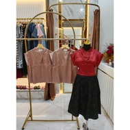 GAGAO 17 Import BKK Top Mesh Top White Mesh Top