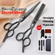 Stainless Steel Barber Scissors Hair Cutting & Thinning Shears Barber And Salon Hairdressing Tools