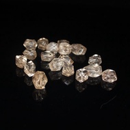 Ming Qing Old Crystal Octagonal Beads Loose Beads Accessories Accessories Old Beads Old Beads Old Wh