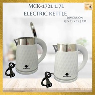 MCK MICROMATIC 1.7 LITERS ELECTRIC Kettle/ WHITE ALUMINUM INITAN NG TUBIG 795