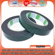 HIJAU Solatip Green Duct Tape Double Tape Foam Foam 20 Mm 5 Meter 5m Double Double Double Double Dou